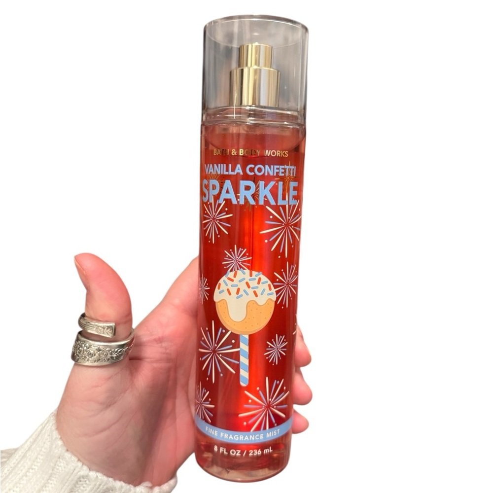 Bath and Body Works Vanilla Confetti Sparkle Fragrance Mist